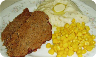 Old Fashioned Simple Meatloaf