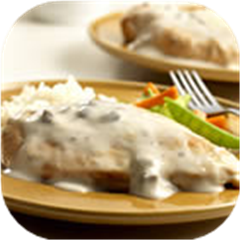 Chicken in Mushroom Sauce