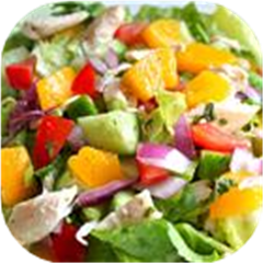 Peach Chicken Salad 