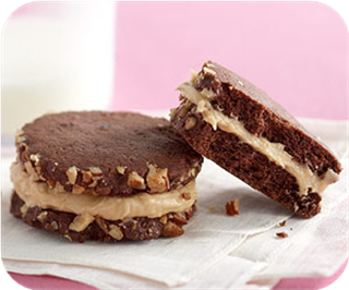 Mocha Cookie Sandwiches 