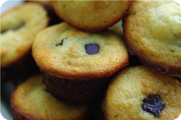 Mini Maple Chocolate Chip Pancake Muffins