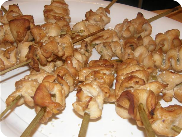 Sesame Teriyaki Skewers (Chicken on a Stick)