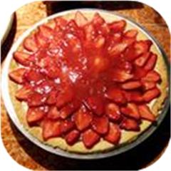 Strawberry Cheese Pie