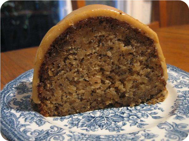 Banana Poppy Seed Cake