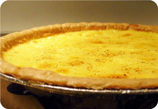 Egg Custard Pie