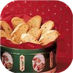 Cardamom Almond Biscotti