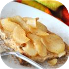 Made-Over French Toast with Spiced Pears