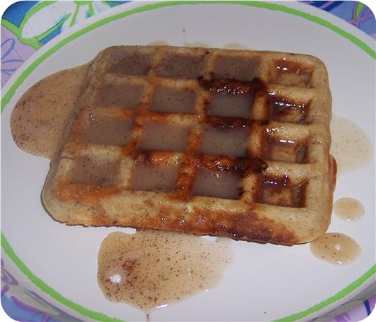 Butterscotch Waffles