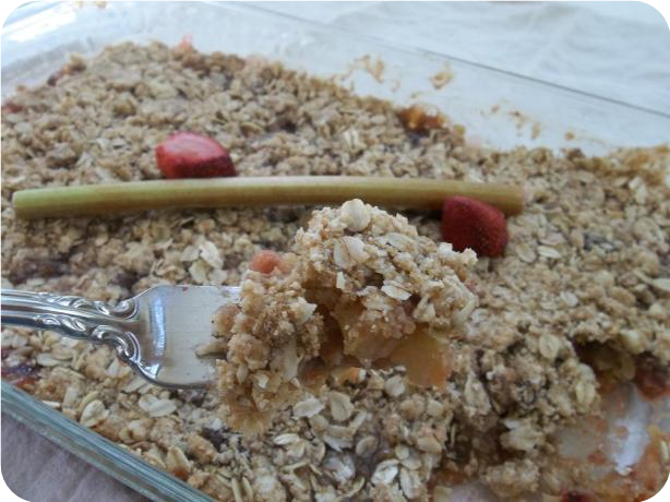 Strawberry Rhubarb Crisp