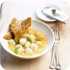 Chicken and Gnocchi with Squash