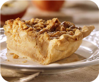 Apple pudding pie 