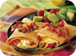Vegetable Egg Fajitas