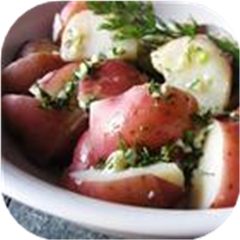 Garlic Dill New Potatoes