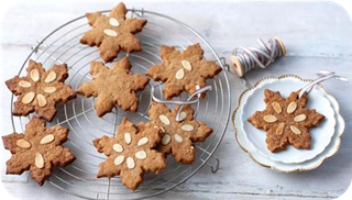 Speculaas biscuits (traditional continental Christmas biscuits)