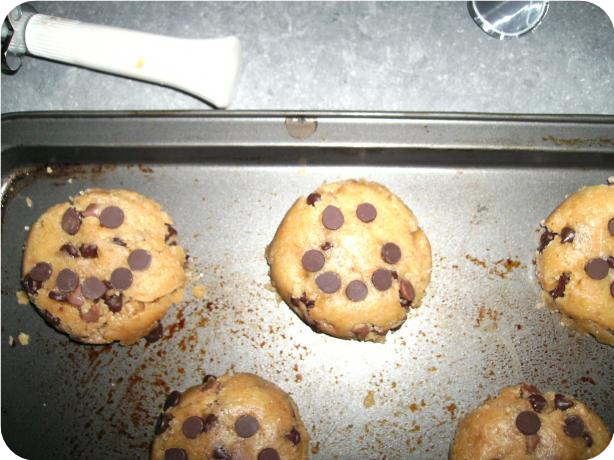 Smiley Chewy Chocolate Chip Cookies