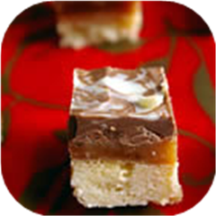 Caramel Shortbread Squares