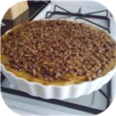 Squash Casserole with Crunchy Pecan Topping