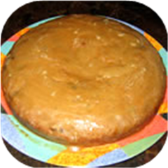 Rum Cranberry Applesauce Bundt Cake