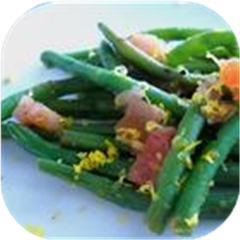 Honey Orange Green Beans