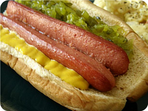Oven Roasted Hot Dogs
