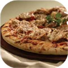 Grilled Mediterranean Greek Pizza with Sundried Tomato Chicken Sausage