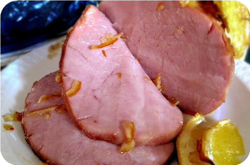 Orange and Ginger Glaze for Pork Roast or Ham