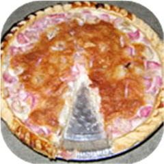 Rhubarb Custard Pie III