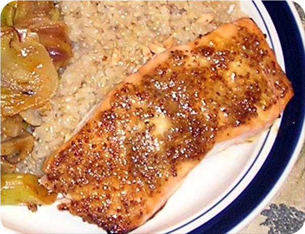 Ginger Dijon Salmon