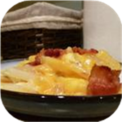 Cheesy Fried Potatoes
