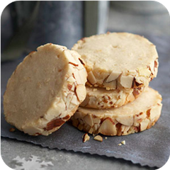 Almond Icebox Rounds 
