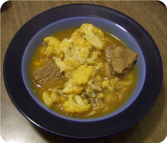 Moroccan Beef &amp; Cauliflower