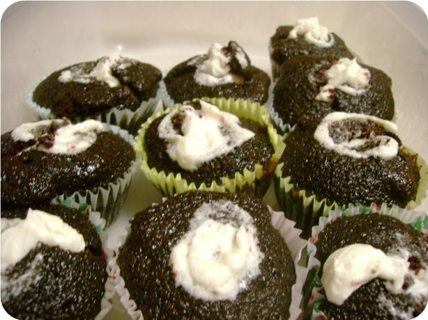 Mimi's Whoopie Pie Filled Chocolate Cupcakes