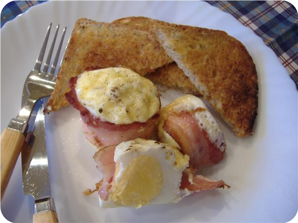 Bacon and Egg Cups