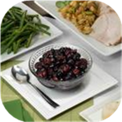 Festive Fresh Blueberry and Cranberry Relish