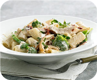 Chicken-broccoli mac & cheese