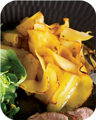 Shaved Rutabagas with Butter and Black Pepper