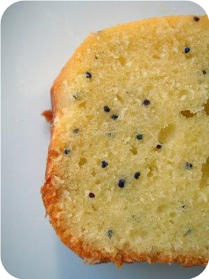 Lemon - Poppy Seed Cake With Lemon Mousse Filling