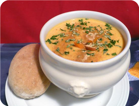 Cream of Carrot Soup (Porkkanasosekeitto)