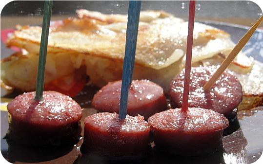 Glazed Kielbasa Bites