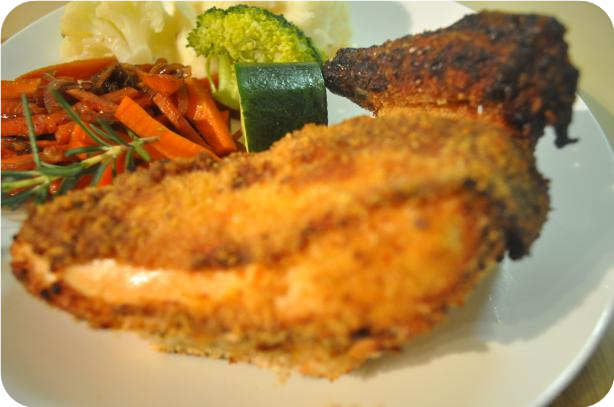 Faye's Baked Crispy Chicken