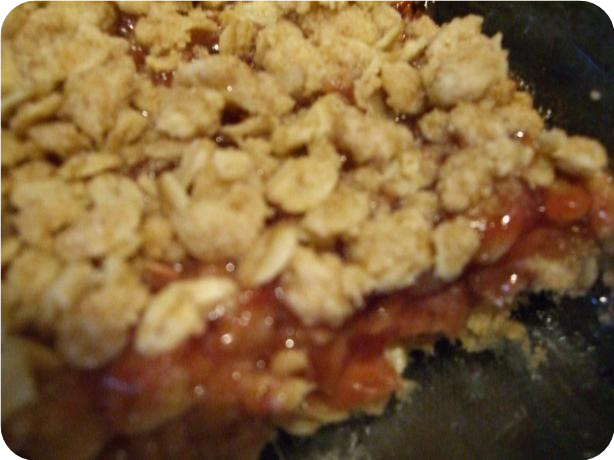 Strawberry Oatmeal Bars