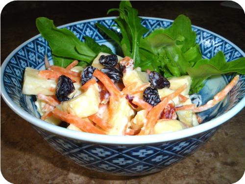 Carrot, Apple Salad