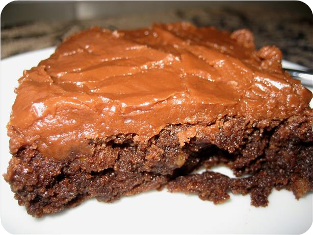 Thick and Chewy Fudge Brownies