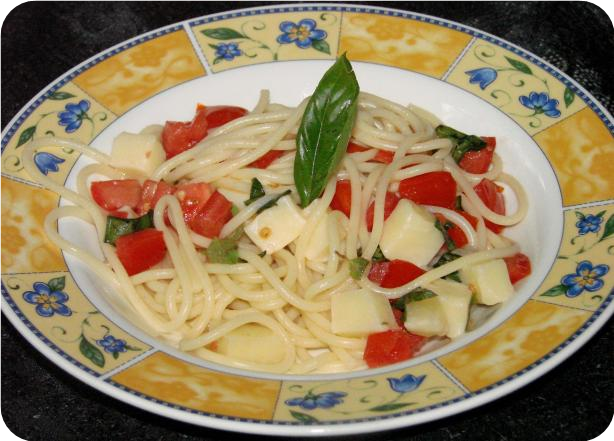 Spaghetti Alla Caprese