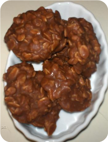 Chocolate Oatmeal No-Bake Cookies