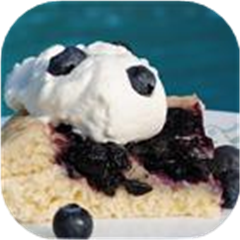 Finnish Blueberry Pie