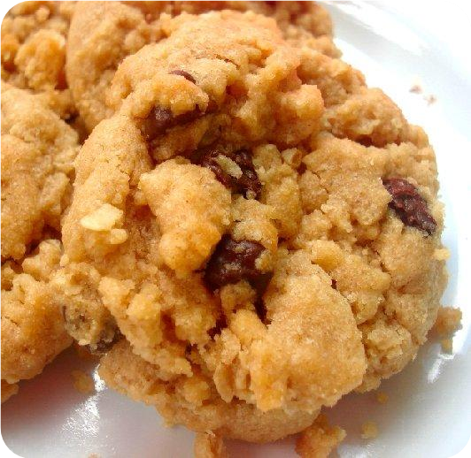 Peanut Butter Oatmeal Chocolate Chunk Cookies
