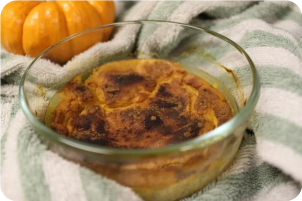 Baked Cottage Cheese and Pumpkin