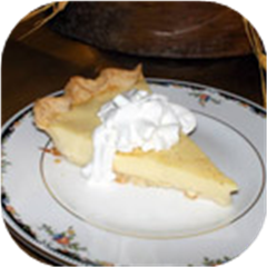 Grandma's Egg Custard Pie