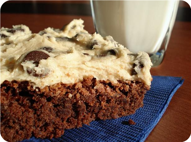 Chocolate Chip Cookie Dough Brownies